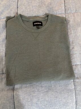 Bonobos Men’s Crewneck Waffle Knit long sleeve